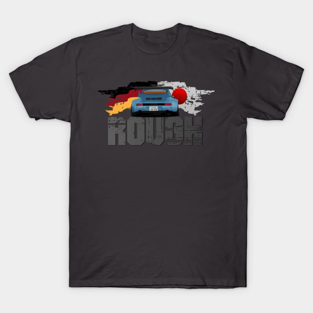 Rauh Welt Begriff 911 T-Shirt by I.Kon